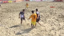Plaj Futbol Ligi Finalleri Alanya'da Başladı