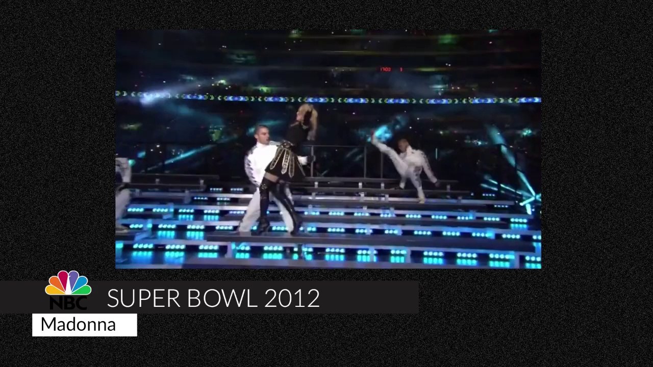 VIDÉO - Beyoncé, Madonna, U2... les prestations marquantes du Super Bowl