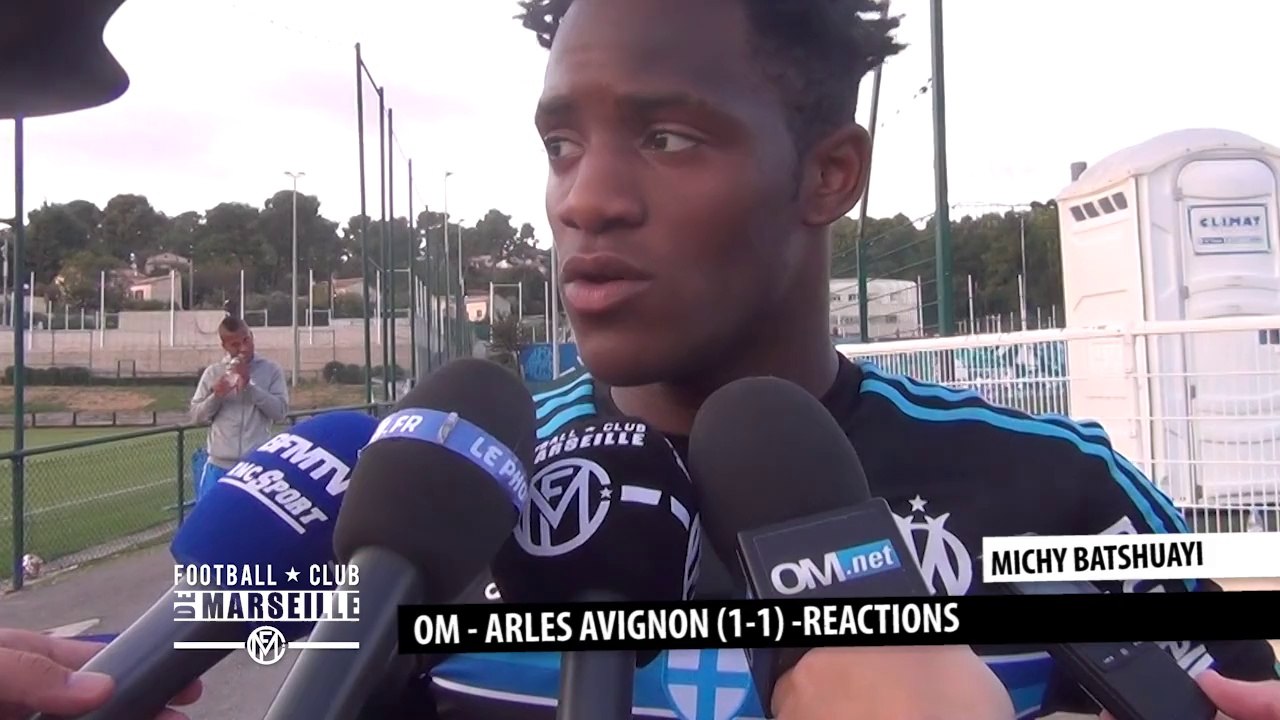 OM - Arles Avignon (1-1): La réaction de Michy Batshuayi