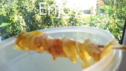 Make homemade potato chips using a microwave