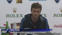 Tennis: nouvelle demi-finale pour Gilles Simon à Shanghai