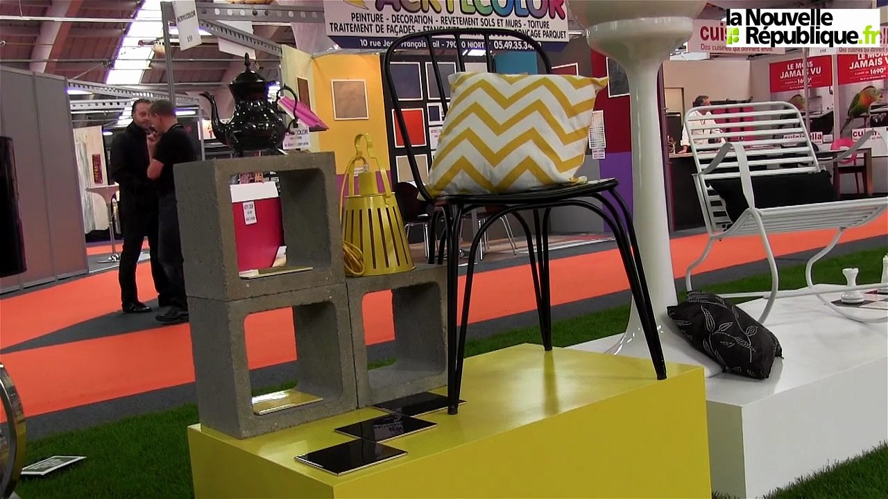 VIDEO. Au Salon de l'habitat de Niort, le speed dating déco de Sylvie