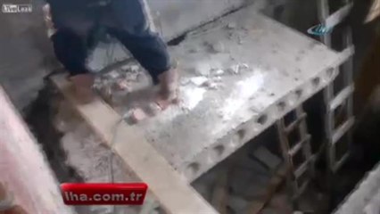 Güldüren Olay! Bindiği Dalı Kesti