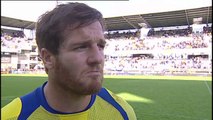 TOP14 - Clermont-La Rochelle: Interview Camille Lopez (CLE) - J9 - Saison 2014/2015