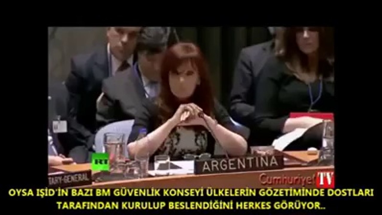 Arjantin Devlet Başkanı Cristina Fernandez, Obamaya gercekleri yüzüne söylüyor - TEMS NEWS - CT