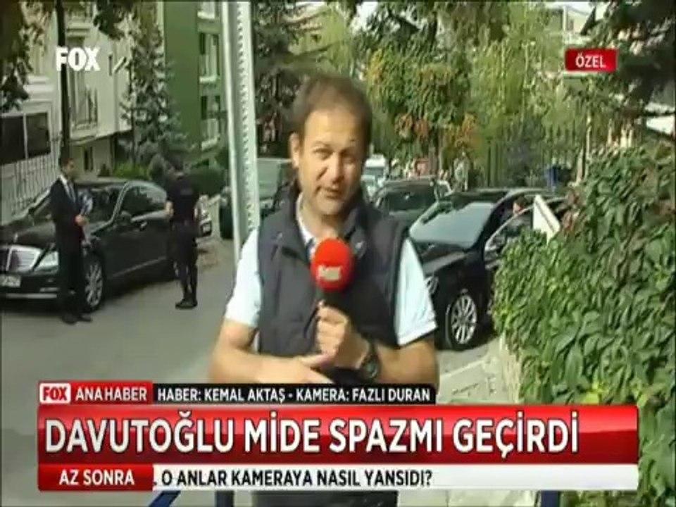 Ahmet Davutoğlu yorgunluk ve stresten mide spazmı geçirdi