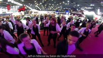 Jeff en hôtesse au Salon de l'Automobile - C'Cauet sur NRJ