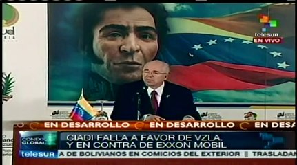 Venezuela destaca fallo definitivo del Ciadi