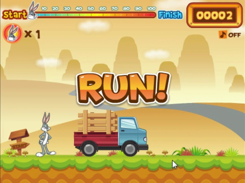 Looney Tunes Bugs Bunny's Hopping Carrot Hunt Let's Play / PlayThrough / WalkThrough Part
