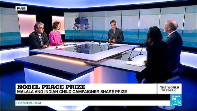 Nobel Peace Prize: Malala and Indian child campaigner share prize