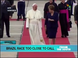 Brazil race too close to call as Neves catches up to Rousseff
