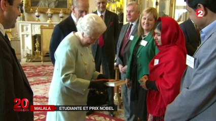 Malala, 17 ans, prix Nobel de la Paix.