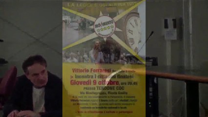 Vittorio Ferraresi Cittadino 5 Stelle Risponde alle domanda del Secolo!