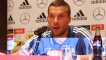 Euro 2016 - Löw y Podolski, en la previa de Polonia