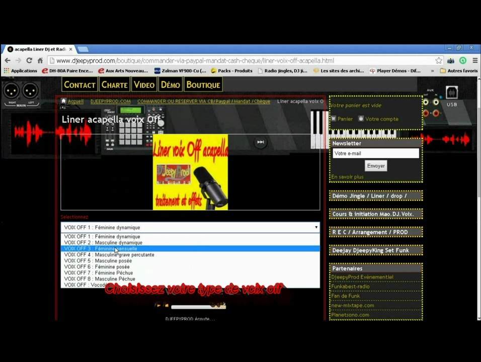 JINGLES DJ  tutoriel  boutique en ligne Djeepyprod.com