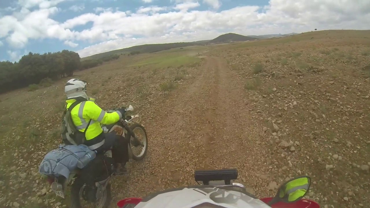 MegaMerdiXMoroccoTour  2014 Gopro Eric  PART 1  Maroc en DTMX & Quad
