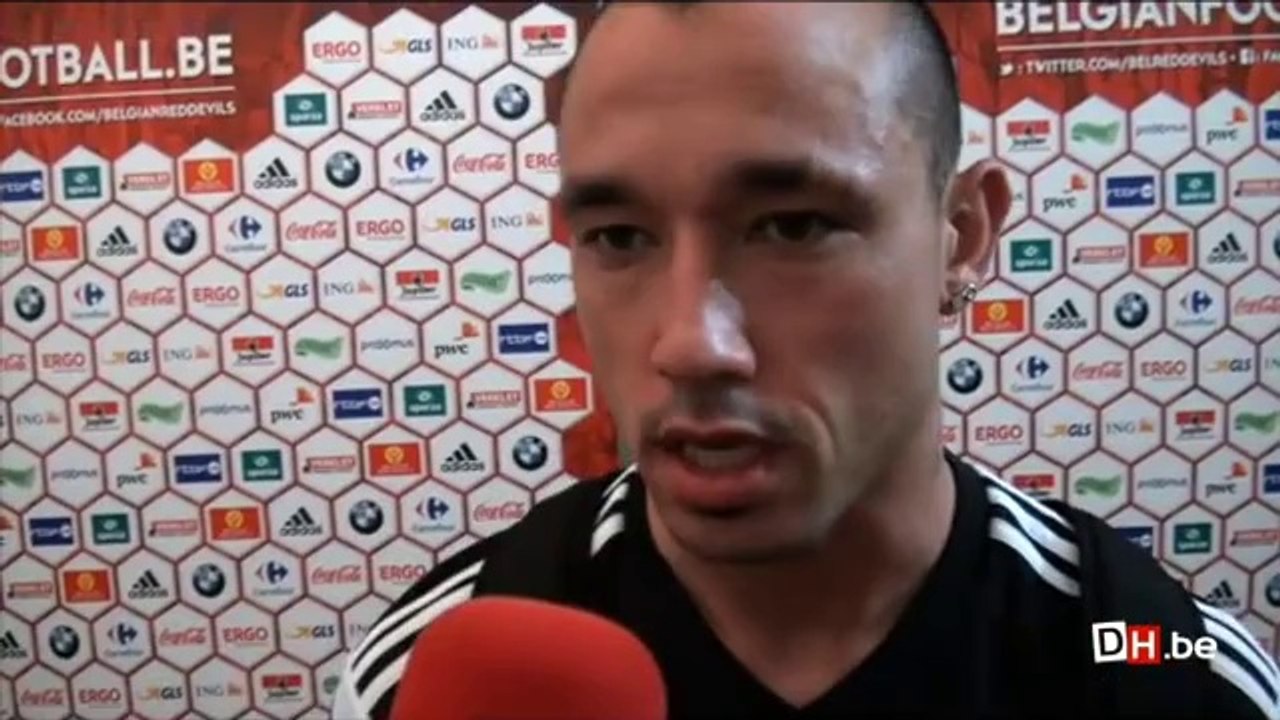 Nainggolan: 'Si j'ai convaincu Wilmots? Witsel était absent ce soir'