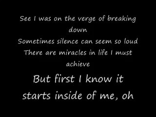 I Believe i can fly lyrics