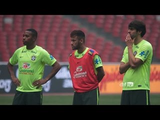 Último treino da Seleção antes do Superclássico das Américas