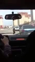 Kızına Araba Sürmeyi Öğreten Babanın Çilesi...