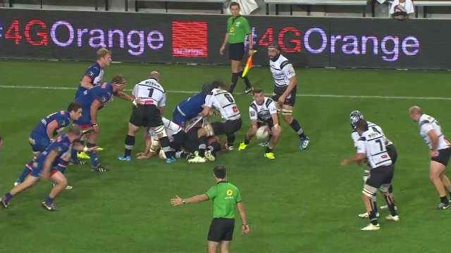 TOP14 - Grenoble-Brive: Essai Benito Masilevu (BRI) - J9 - Saison 2014/2015