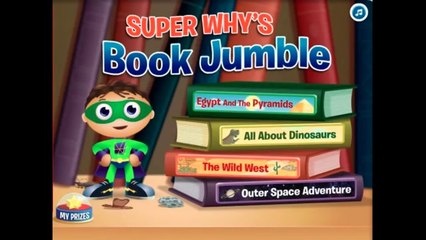 Super Why Book Jumble Full Movie Game Episode to play Games for Kids in English