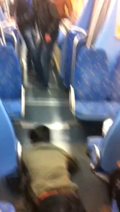 subway stunt goes wrong - Fails World