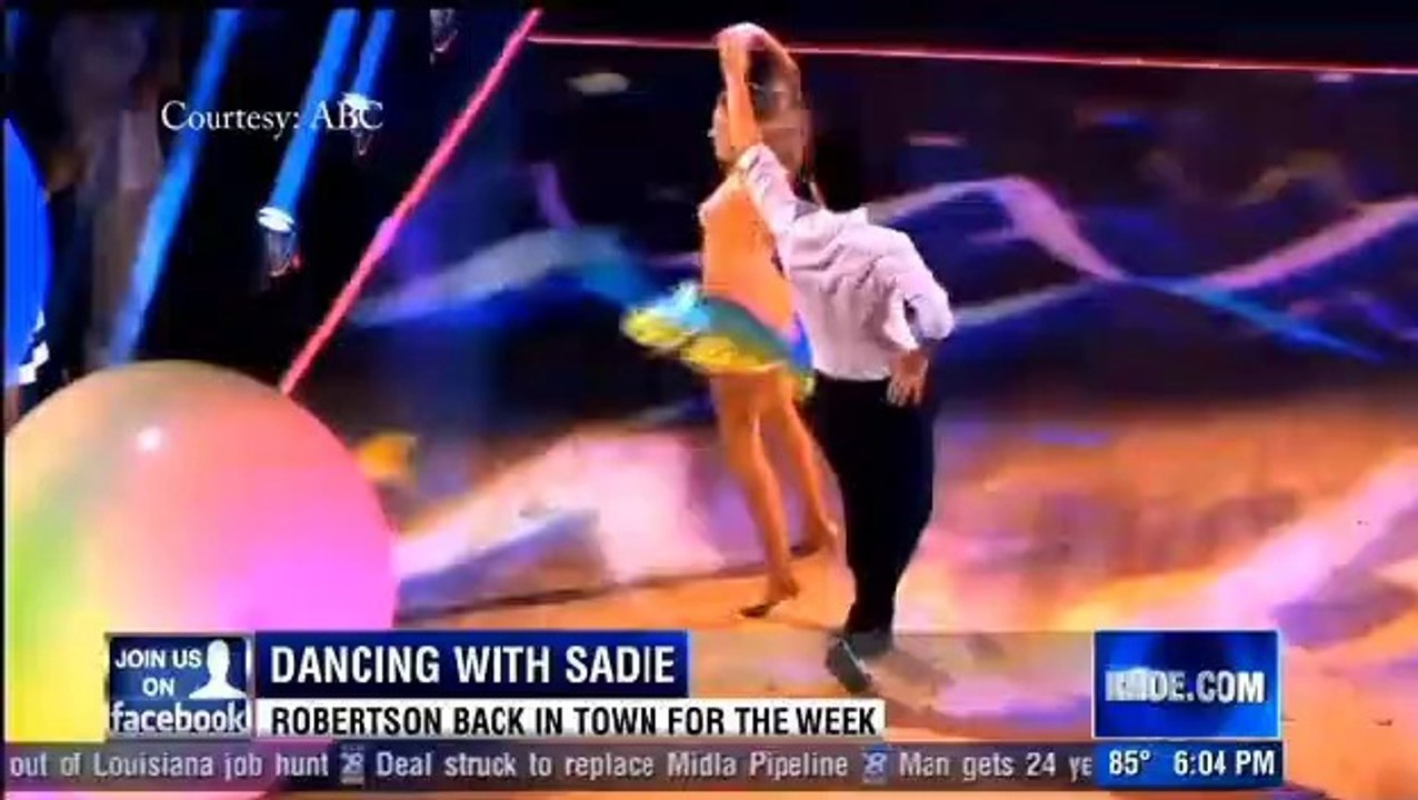 Derek and Sadie on KNOE 8 News[2]