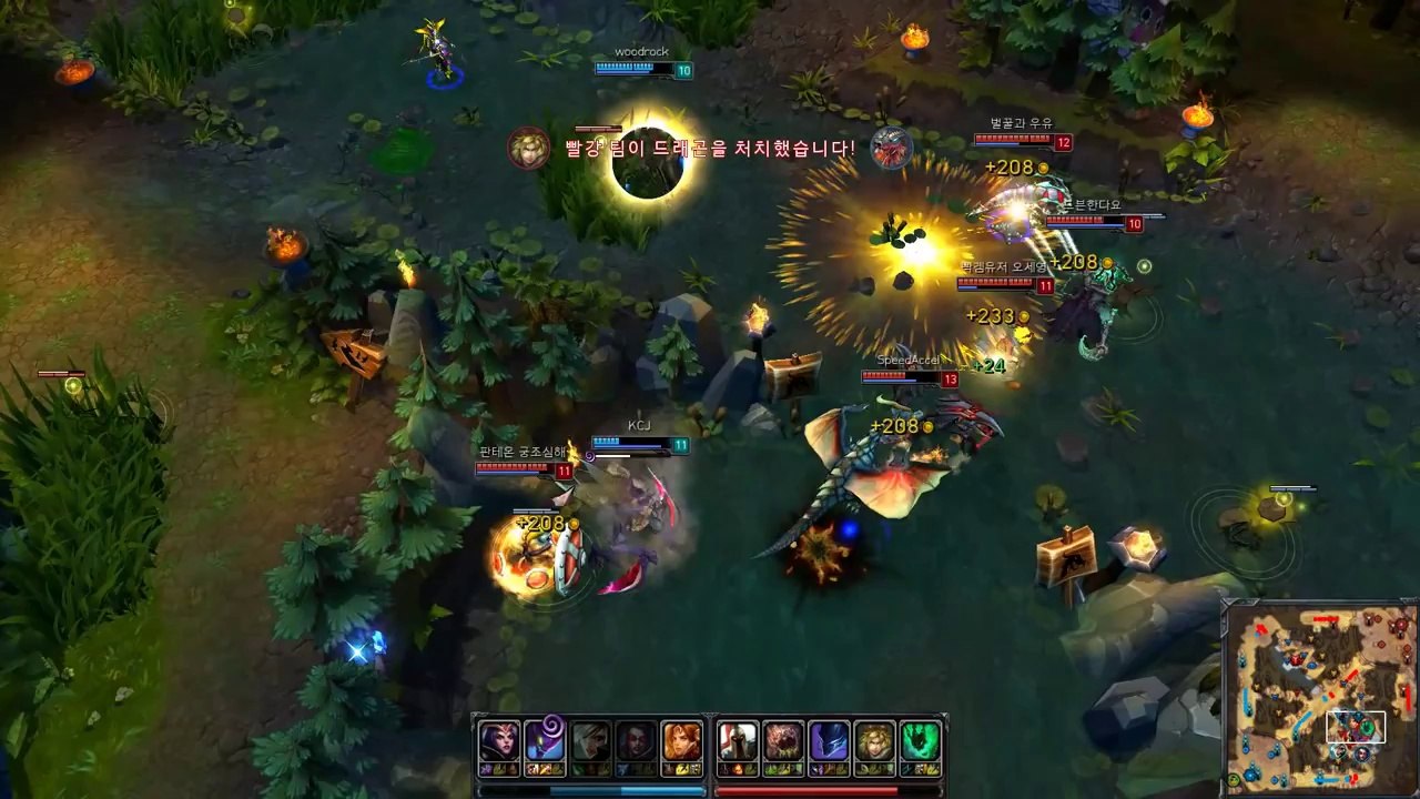 Riven and LeBlanc Pentakill Combo, KR LOL Highlight
