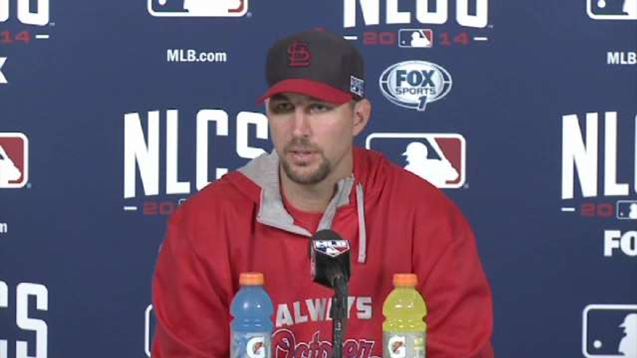 Wainwright, Bumgarner Talk NLCS