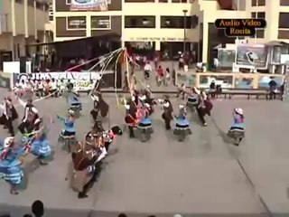 Danza Carrera de Cintas Ancash Perú