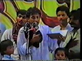 noha 1995 shab bedari - Hasan Sadiq - Zindan Hai Sakina Hai Andhera Hai Jafa Hai