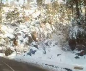 Murree Road Views With Snow