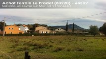 A vendre - terrain - Le Pradet (83220) - 645m²
