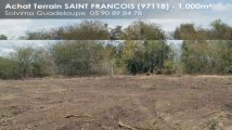 A vendre - terrain - SAINT FRANCOIS (97118) - 1 000m²