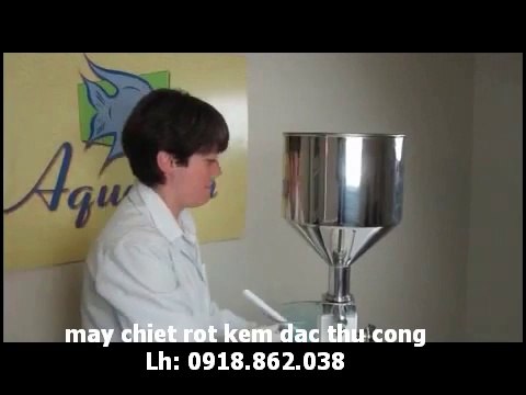 máy chiết rót kem thủ công, máy chiết rót gel đặc thủ công, máy chiết kem đánh răng vào tuýp