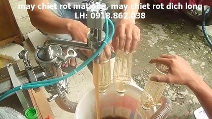 máy chiết rót siro, máy chiết rót thuốc, máy chiết rót mật ong