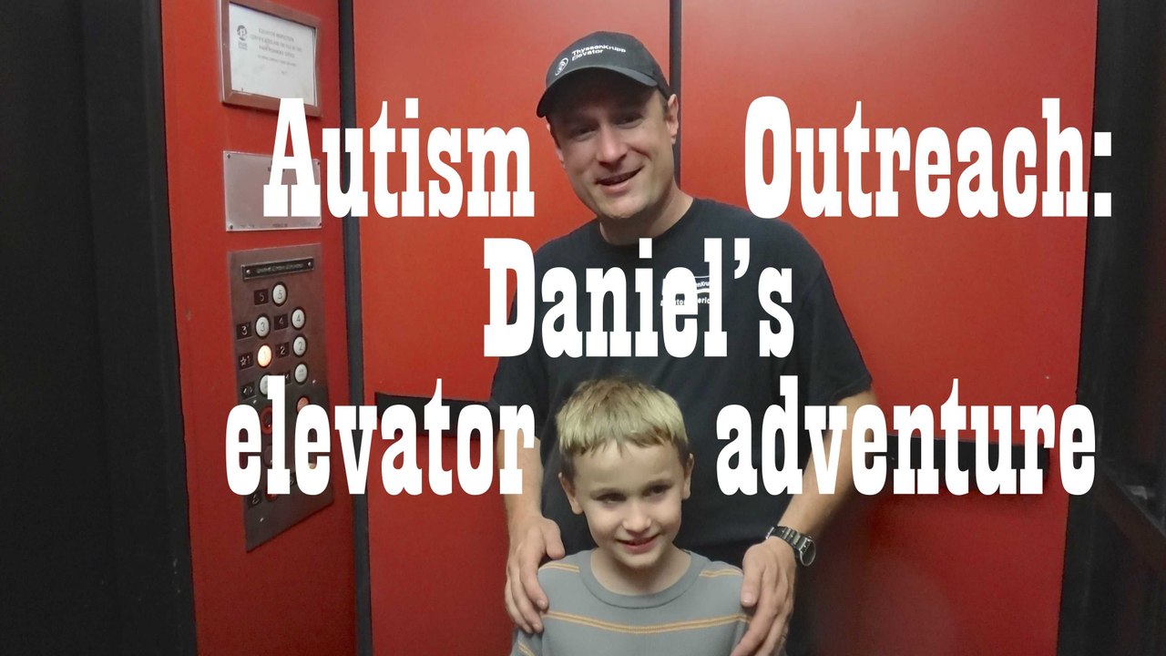 Autism outreach: Daniel's Elevator adventure!