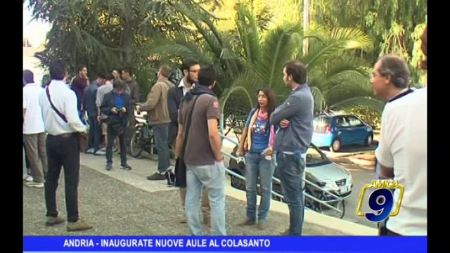 ANDRIA | Inaugurate nuove aule al Colasanto