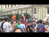 Napoli - La  manifestazione degli studenti (10.10.14)