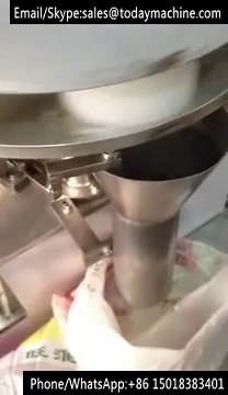 100-500g filling machine with volumetric cup, for rice/coffee/detergent powder/sugar/seed/flour