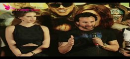 Saif Ali Khan POKES FUN At Kareena Kapoor @ Happy Ending Trailer Launch!