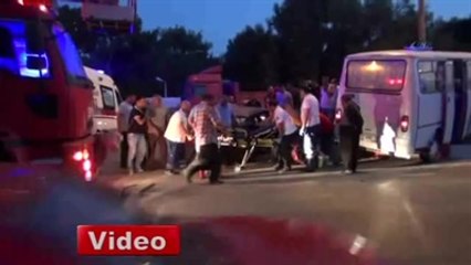 70 Yaşındaki Yaşlı Adamı Emniyet Kemeri Kurtardı