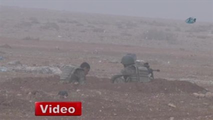 Kobani'de Toz Bulutuna Rağmen Çatışmalar Sürüyor