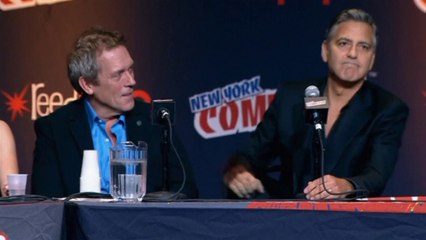 George Clooney spends honeymoon at Comic Con