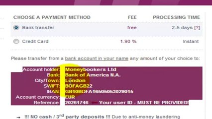 ‫شرح السحب و الإيداع فى موني بوكرزmoneybookers‬ - YouTube - Vidéo Dailymotion