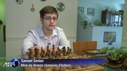 Samuel Sevian, 13 ans,rêve de devenir champion du monde d'échecs