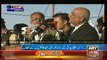 Khursheed Shah addresses a ceremony in  Quetta