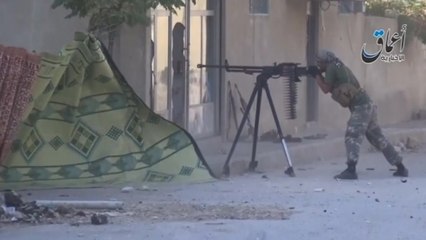 Amateur video show IS militants fighting in Kobani