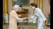 Britain's Queen Elizabeth makes actress Angelina Jolie a Dame